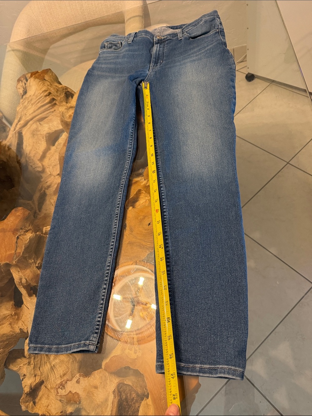Hudson Jeans Skinny in Medium Blue Wash
